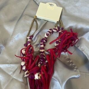 MIA Bold Purple and Pink Necklace